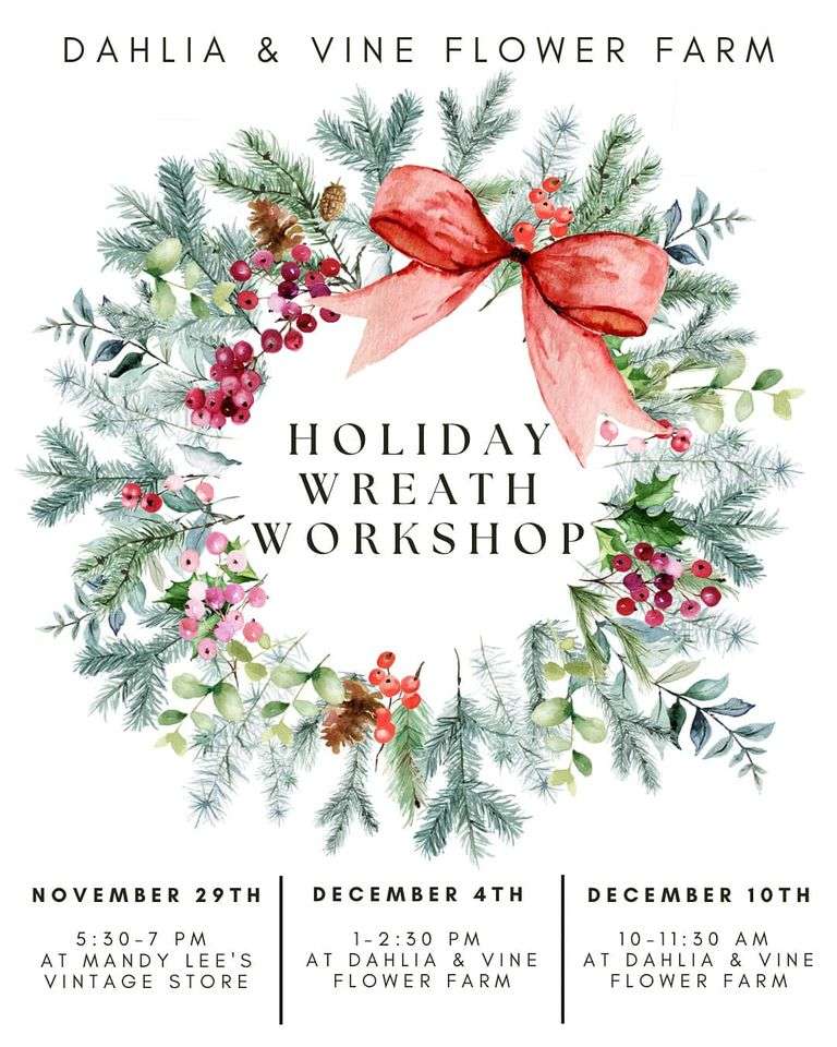 Holiday Wreath Workshop